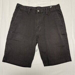 Volcom Black Solid Shorts True To This Men's Size 32 Surf Skate 2019